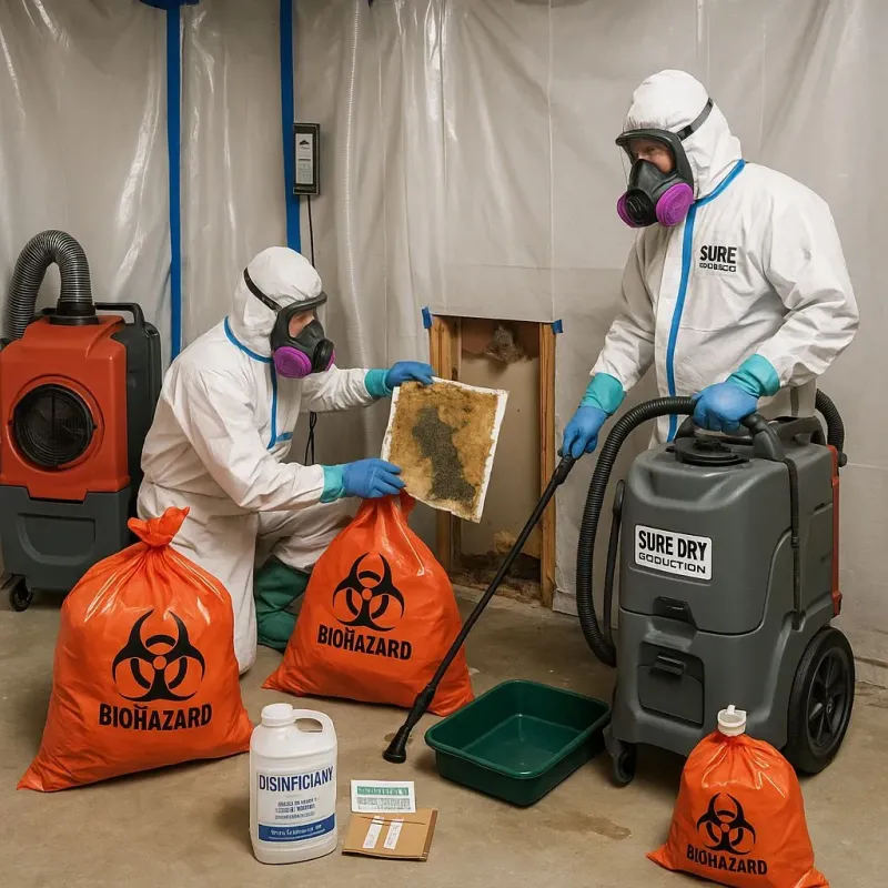 Contaminated Water Handling Protocols process in Elkland, PA