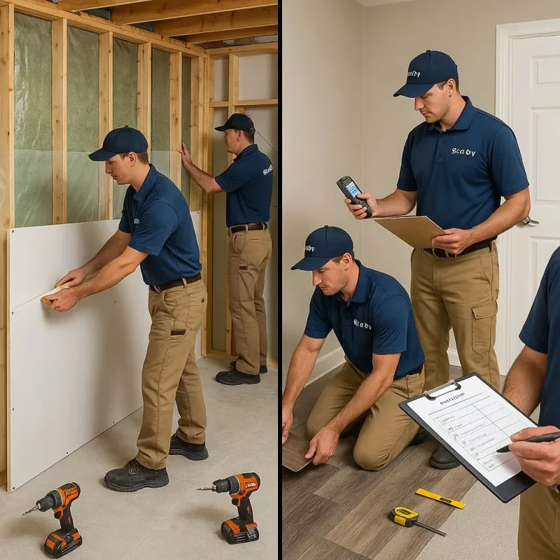 Repairs and Reconstruction process in Elkland, PA